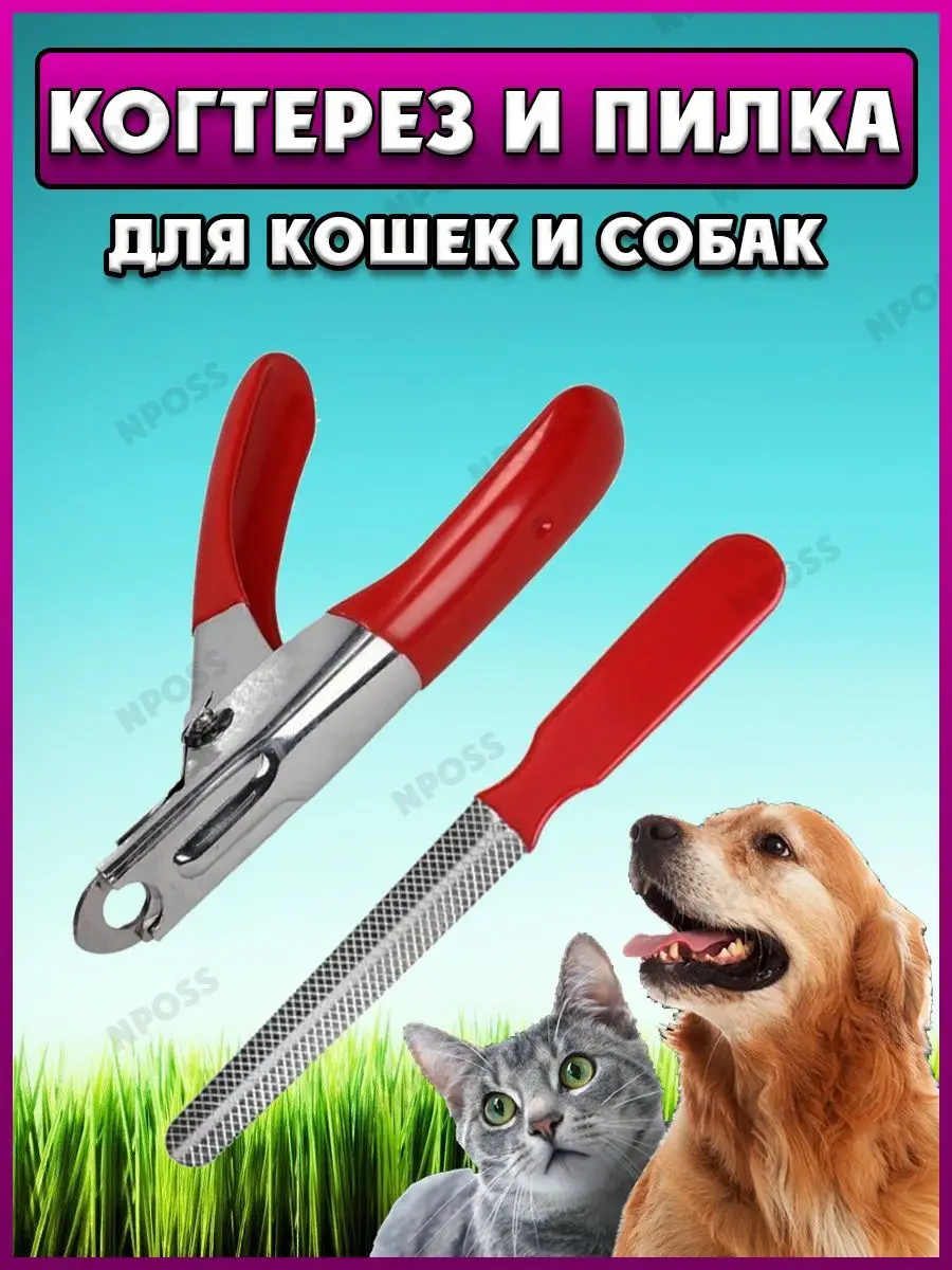 00026793 Когтерез и пилка для животных