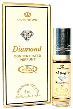 Масляные арабские духи Al-Rehab Concentrated Perfume DIAMOND, 6 мл
