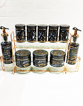 00059295 Набор для сыпучих продуктов, 10 банок