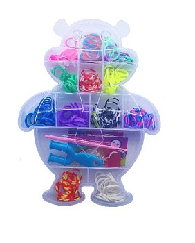Набор резиночек для плетения Rainbow Loom Бегемот