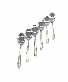 Набор столовых ложек Райская птица, 6 шт