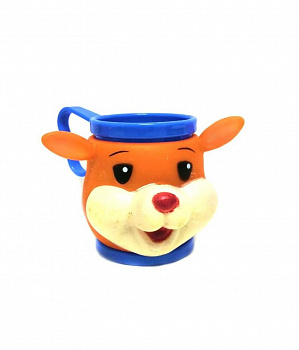 00017623 Детская пластиковая кружка Лисичка, 200 мл