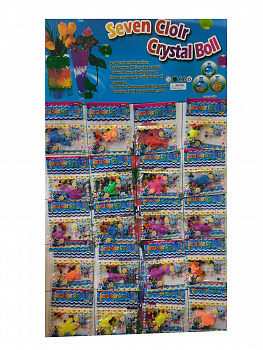 Растущие в воде Морские животные и шарики, набор 20 пакетиков