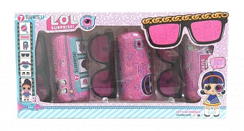 Набор кукол LOL Surprise в капсуле 15х8 см и очками, 3 шт Набор кукол LOL Surprise в капсуле 15х8 см и очками, 3 шт