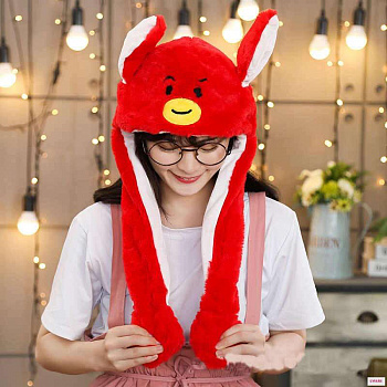 00028085 Светодиодная шапка с подвижными ушками Angry Birds