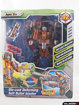 00010063 Робот-бластер 2 в 1 Shantou Gepai "Deformation"