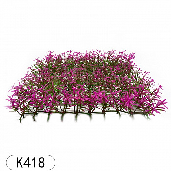 00037914 Искусственное растение для аквагрунта в виде коврика, 25х25х5 см