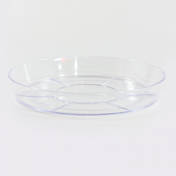 00027118 Прозрачный поддон для цветочных горшков, 15 см