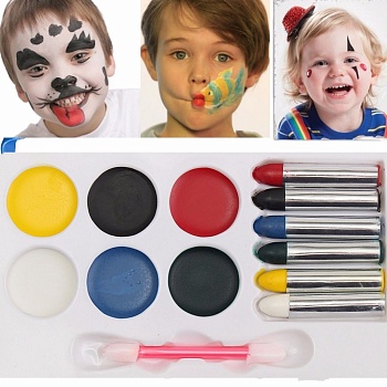 Аквагрим FACE PAINTS, 8 цветов