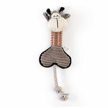 00027462 Игрушка для животных "Зверушки с чесалкой для зубов"