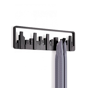 Настенная полка в виде города