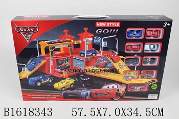 Игровой паркинг с машинками Тачки 3, арт.660-A110