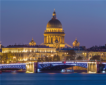 Алмазная мозаика картина стразами Исаакиевский собор, 40х50 см