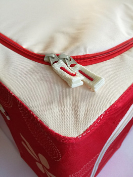 00017489 Складной кофр с прозрачным окошком, 49х40х26 см