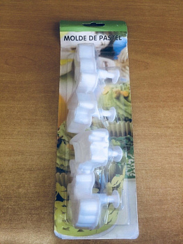00009625 Набор из 4  форм для выпечки  MOLDE DE PASTEL