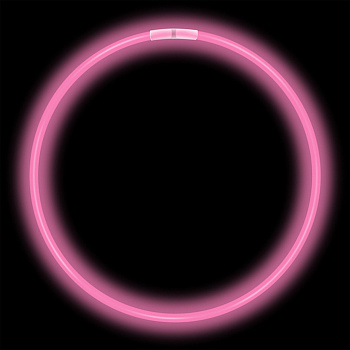 Светящиеся ожерелья Glow Necklaces, 2 шт х 56 см