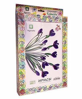Набор для творчества QUILLING PICTURE Ирисы