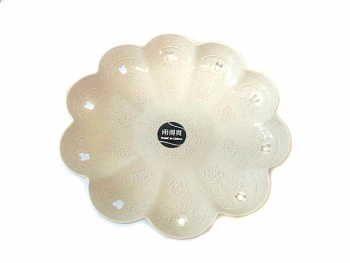 00007825 Фигурная конфетница-фруктовница из пшеничного волокна