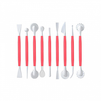 Набор приспособлений для моделирования кондитерских украшений, 9 шт