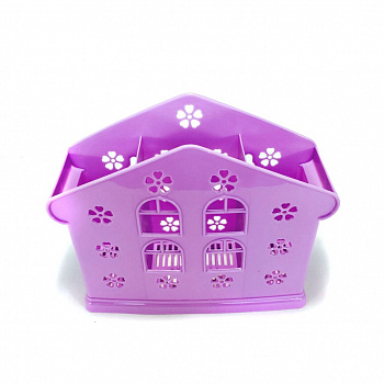 00006682 Подставка для сушки столовых приборов на 3 секции ДОМИК