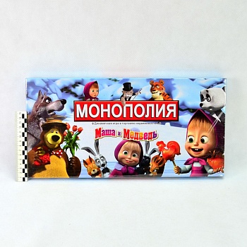 Настольная игра Монополия Маша и Медведь арт. 2046R