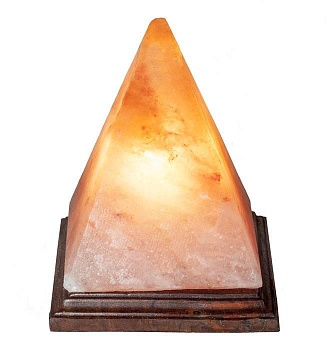 Солевая лампа Пирамида 13х13х15 см Himalayan Salt Lamp Pyramid 5x5x6 inch