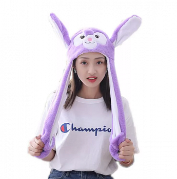 00028078 Светодиодная шапка с подвижными ушками Обезьянка