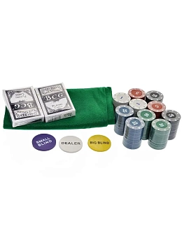 Набор для игры в покер Texas Hold'em Poker Set