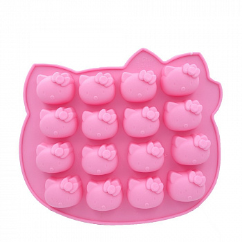 00026974 Силиконовая форма для приготовления десертов Hello Kitty