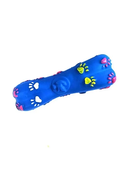 00013959 Игрушка-пищалка для собак Косточка с лапками, 15 см