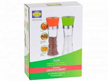 00010572 Набор мельниц для специй, 2 шт 00010572 Набор мельниц для специй, 2 шт