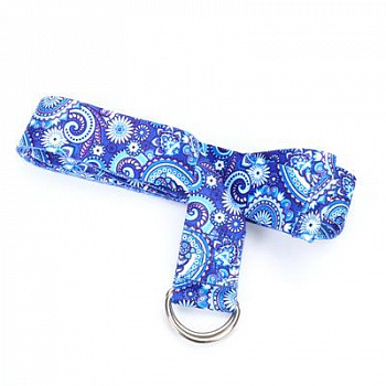 00028037 Ремень для йоги с рисунком