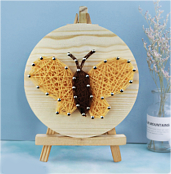 Набор для творчества Стринг Арт Бабочка жёлтая, 11х11 см