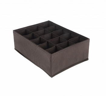 00026851 Кофр для хранения мелочей с 18 ячейками, 32х24х12 см