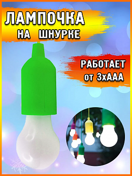 00059166 Светильник - лампочка на шнурке