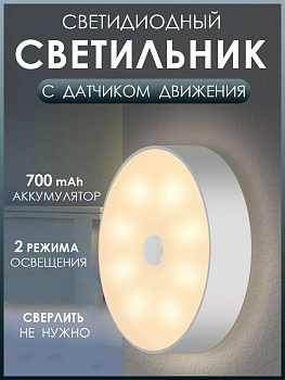 Светодиодный светильник с датчиком движения