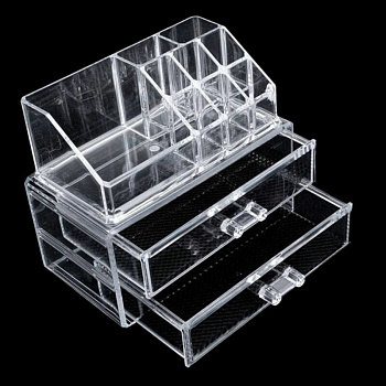 Подставка для косметики и аксессуаров Cosmetic Organizer 8013, 2 ящика
