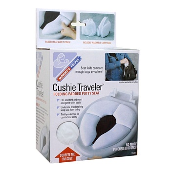 Детская дорожная складная накладка на унитаз Cushie Traveler