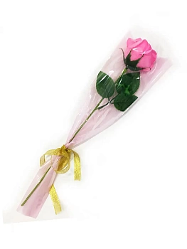 00013200 Роза из парфюмированного мыла Soap Flower, 39 см