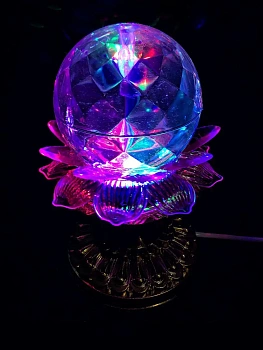 Шар-цветок на подставке LED