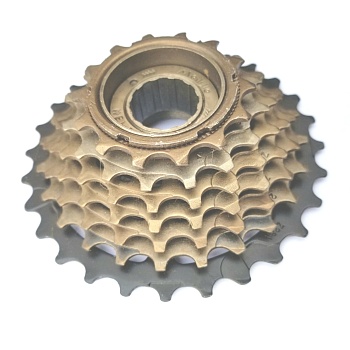 Стальная велотрещётка, 7 скоростей