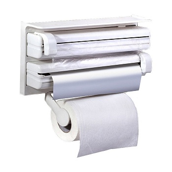 Кухонный диспенсер 3 в 1 Triple Paper Dispenser