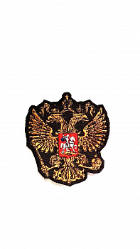 Шеврон - нашивка термоклеевая Герб, 7х7.5 см