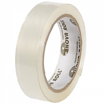 Скотч прозрачный 25мм х 66м, 47 мкм