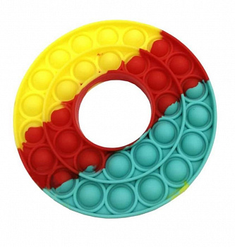 00032169 Pop it вечная пупырка игрушка антистресс Бублик, 13 см