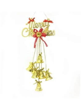 Новогоднее украшение Колокольчики Merry Christmas, 23 см