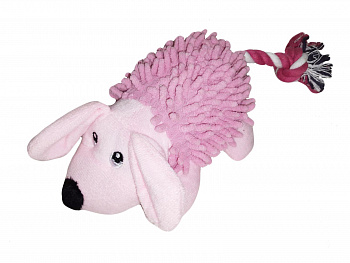 00027331 Игрушка для животных "Собака с канатным хвостом"