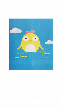 Алмазная мозаика картина стразами Цыплёнок, 15х20 см Алмазная мозаика картина стразами Цыплёнок, 15х20 см