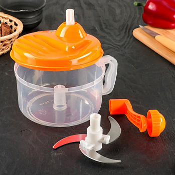 00023807 Механический измельчитель Apple King, 3 ножа