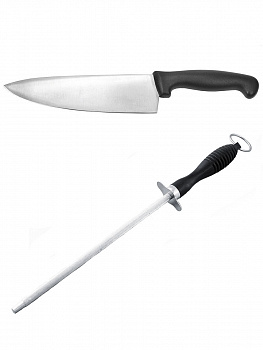 Нож и точилка для ножей